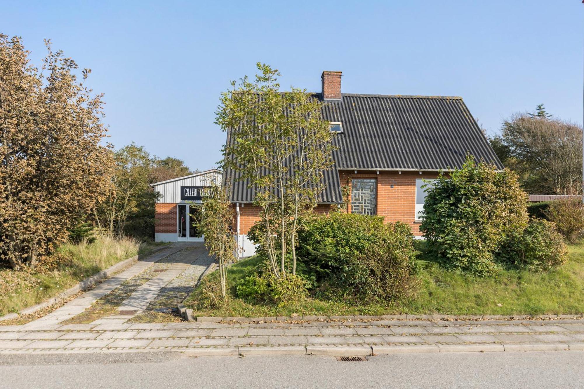 Logi I Hus Med Kunst Og Have Bed & Breakfast Vestervig Exterior photo